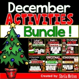 Christmas and December BUNDLE! Math, Writing, Labeling, Bu