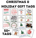 Christmas and Holiday Gift Tags | 50+ Tags