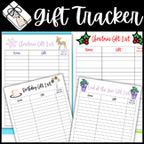 Christmas and Holiday Gift Tracker