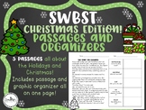 Christmas and Holiday SWBST Passages + Graphic Organizer