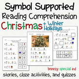 Christmas and Holidays - Symbol Supported Reading Comprehe