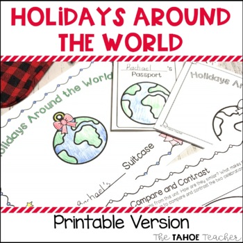 Preview of Christmas and Holidays Around the World Unit | Winter Holidays