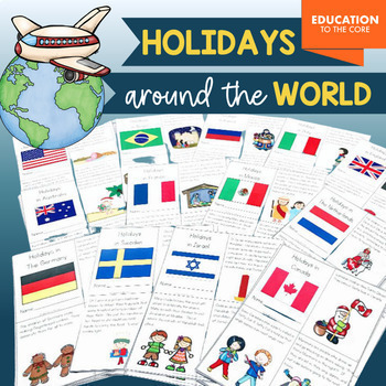 Preview of Christmas and Holidays Around the World - Digital Resources and Teaching Slides