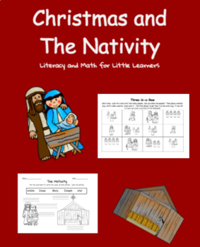 Christmas and Nativity Literacy and Math by MrsBerube | TpT