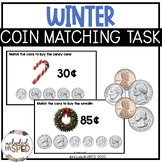 Christmas and Winter Coin Matching Task Box