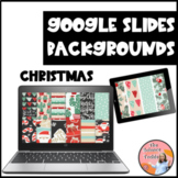 Christmas and Winter Google Slides Backgrounds