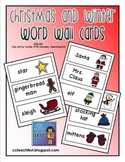 Christmas and Winter Word Wall Cards