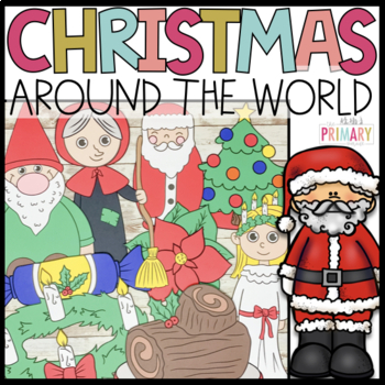 Preview of Christmas around the world craft bundle | Holidays around the world crafts