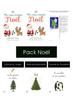 Preview of Christmas Activity sheets bundle