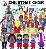Christmas choir clip art