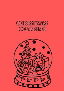 Preview of Christmas coloring