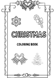 Christmas coloring book for kindergarten