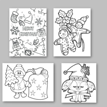 Christmas Coloring Book for Kids: Personalized Christmas Books for Toddlers  & Gifts for Kids - Color By Numbers Christmas Coloring Pages for Kids, Chi