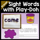 Playdough Sight Word Mats {52 Words from the Primer Sight 