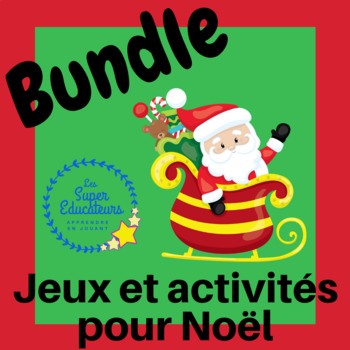 Preview of Christmas games and activities - Jeux et activités de Noël