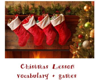 Preview of Christmas games - distance / remote learning - (NO PREP) - Interactive Board