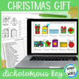 Christmas gifts dichotomous key worksheets and digital activities