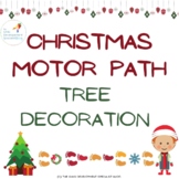 Christmas gross motor play tree decoration motor path