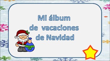 Preview of Christmas holiday album (Spanish)  For 1st, 2nd and 3rd.