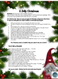 Christmas holiday game - fun and quick.  No prep.  FREEBIE