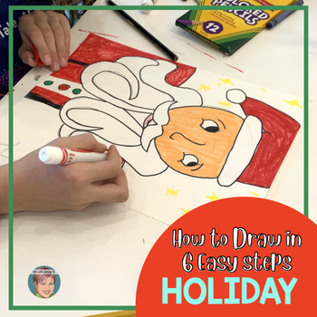 Preview of Christmas Activities: How to Draw Santa, Elves and Carolers!