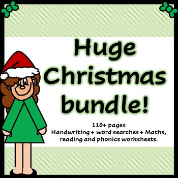 Download Christmas Huge Bundle Maths Reading Handwriting And Phonics No Prep