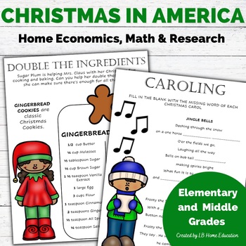 Preview of Christmas in America | Christmas Around the World Activities
