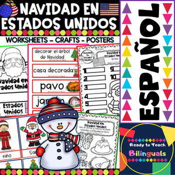 Preview of Christmas in America - Holidays around the World in Spanish