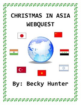 Preview of Christmas in Asia Webquest