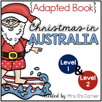 Preview of Christmas in Australia Adapted Books | Christmas Around the World Readers