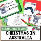Christmas in Australia Emergent Reader Mini Book Holidays 