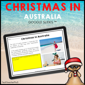 Preview of Christmas in Australia Google Slides ™ Holidays Around the World
