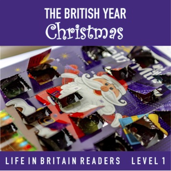 Preview of Christmas in Britain (A1–A2 ESOL/ELT reading text with audio)