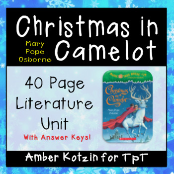 Preview of Christmas in Camelot (Magic Tree House) Literature Guide (Common Core Aligned)