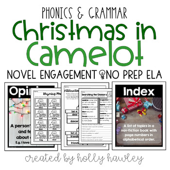 Preview of Christmas in Camelot NO PREP (ELA)