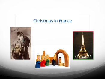 Preview of Christmas in France - PowerPoint