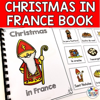Preview of Christmas in France Adapted Book | Christmas Around the World