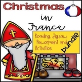 Christmas in France PPT, Jigsaw, and Reading Activities BUNDLE