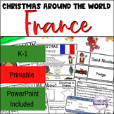 Christmas in France PowerPoint & Worksheets - Christmas Ar