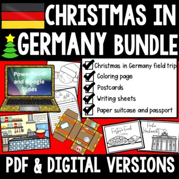Preview of Christmas in Germany activity bundle