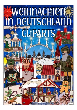 Preview of Christmas in Germany clipart / Weihnachten in Deutschland Clip Art