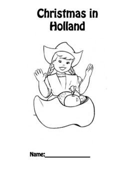 Preview of Christmas in Holland booklet