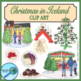 Christmas in Iceland Clip Art