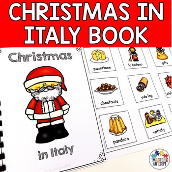 Preview of Christmas in Italy Adapted Book | Christmas Around the World