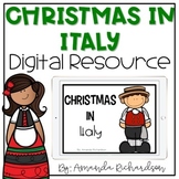 Christmas in Italy Powerpoint Google Slides™ Classroom Aro