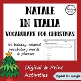 Christmas in Italy - Italian Vocabulary + Activity Unit - 