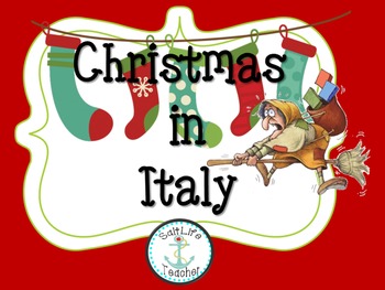 Preview of Holidays Around The World -Christmas in Italy Unit