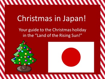 Preview of Christmas in Japan Powerpoint and Guided Notes