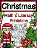 Christmas in Kindergarten! Common Core Christmas Math and 