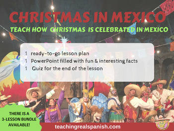 Christmas In Mexico Cultural Lesson Plan By Teachingrealspanish